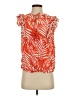 Crown & Ivy Orange Sleeveless Blouse Size S - photo 1