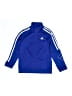 Adidas 100% Polyester Blue Zip Up Hoodie Size 6 - photo 1