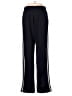 Adidas 100% Polyester Stripes Black Blue Track Pants Size S - photo 2