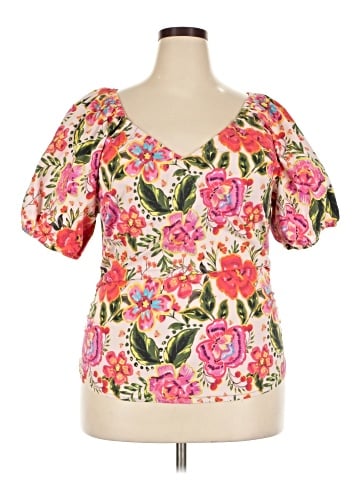 Leota Short Sleeve Blouse (view 1)