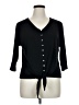 Notations Black 3/4 Sleeve Top Size XL Petite - photo 1
