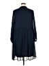 Sandra Darren 100% Polyester Polka Dots Blue Casual Dress Size 20 - photo 2