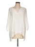 Karen Kane Ivory 3/4 Sleeve Blouse Size L - photo 1
