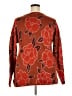 Andree by UNIT Floral Orange Pullover Sweater Size 2X - photo 2