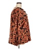 Bobeau Orange Long Sleeve Blouse Size 2X - photo 4