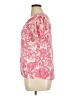 Como Black Pink Short Sleeve Blouse Size XL - photo 5
