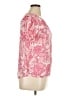 Como Black Pink Short Sleeve Blouse Size XL - photo 4