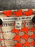 Collective Concepts 100% Polyester Houndstooth Orange 3/4 Sleeve Blouse Size M - photo 7