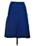 BCBGMAXAZRIA Solid Blue Casual Skirt Size S - photo 1