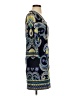Laundry by Shelli Segal Paisley Blue Casual Dress Size 0 - photo 4