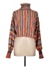 Urban Outfitters Stripes Orange Pullover Sweater Size L - photo 1