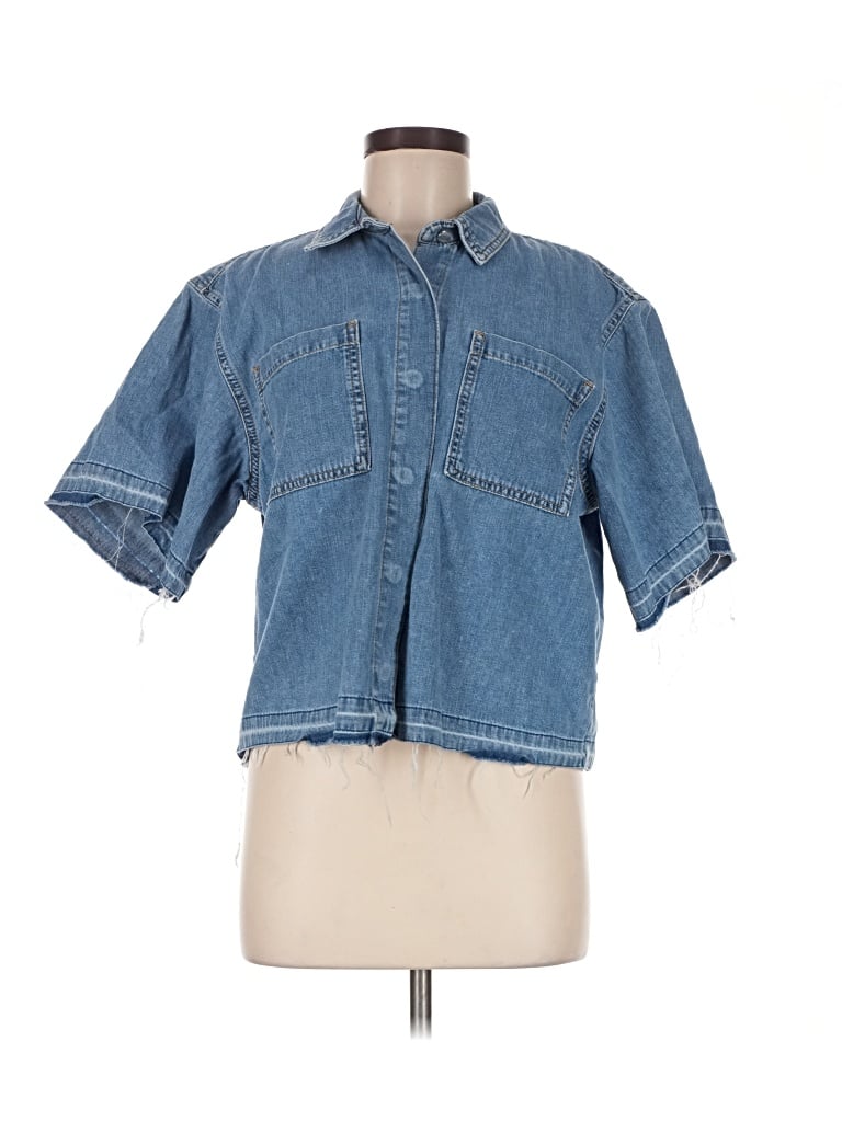 Click to view more detailed imagery on our partner's website Pre-owned Pilcro Denim Jacket In Blue