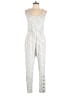 Eyeshadow Tweed Gray Jumpsuit Size L - photo 1