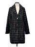 Charter Club 100% Polyester Plaid Black Coat Size S - photo 1