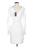 Assorted Brands 100% Polyester White Casual Dress Size S - photo 2