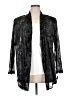 Le Bos 100% Polyester Black Kimono Size 14w - photo 1