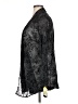 Le Bos 100% Polyester Black Kimono Size 14w - photo 5