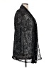 Le Bos 100% Polyester Black Kimono Size 14w - photo 4