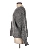 Pink Rose 100% Acrylic Tweed Gray Pullover Sweater Size M - photo 5