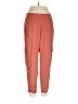 Athleta Solid Orange Casual Pants Size 8 (petite) - photo 1