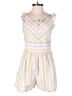 Bonnie Jean 100% Polyester Stripes White Romper Size 16 - photo 1