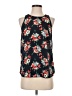 Lila Rose 100% Polyester Black Sleeveless Blouse Size S - photo 1