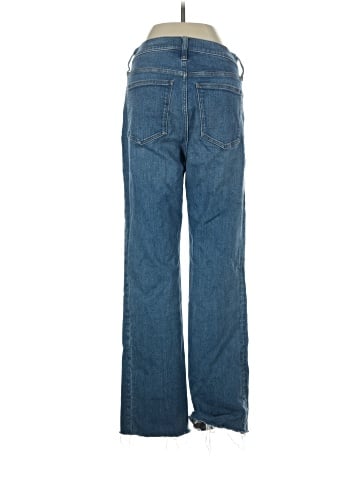 Madewell Tall Kick Out Crop Jeans in Cherryville Wash: Raw-Hem Edition (view 2)