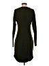 Peruvian Connection Solid Green Casual Dress Size S - photo 2