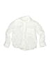Zara Solid White Long Sleeve Button-Down Shirt Size 4 - photo 1