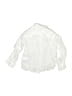 Zara Solid White Long Sleeve Button-Down Shirt Size 4 - photo 2