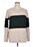 Pink Clover 100% Polyester Color Block Tan Pullover Sweater Size XL - photo 1