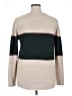Pink Clover 100% Polyester Color Block Tan Pullover Sweater Size XL - photo 2