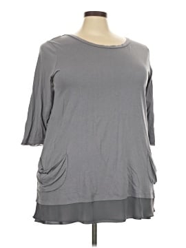 LOGO by Lori Goldstein 3/4 Sleeve T-Shirt (view 1)
