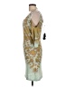 AnM Tie-dye Green Casual Dress Size L - photo 5