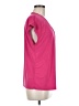 Halogen Pink Short Sleeve Blouse Size M - photo 4