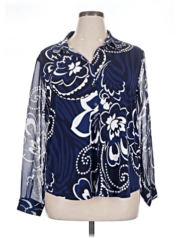 Chico's Long Sleeve Blouse (view 1)