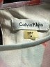 Calvin Klein 100% Polyester Graphic White Casual Dress Size 14 - photo 7