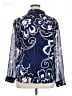 Chico's Paisley Blue Long Sleeve Blouse Size XL - photo 2