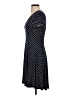 Gilli Polka Dots Blue Casual Dress Size S - photo 5