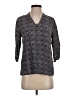 Pendleton Gray 3/4 Sleeve Blouse Size S - photo 1