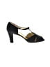 Bruno Magli 100% Leather Solid Black Heels Size 8 1/2 (narrow) - photo 1
