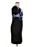 Worthington Graphic Black Cocktail Dress Size 14 - photo 4