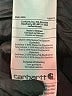 Carhartt Solid Black Active Pants Size M - photo 5