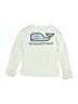 Vineyard Vines Ivory Long Sleeve Top Size 6 - photo 2
