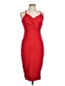 Boohoo Red Cocktail Dress Size 10 - photo 1