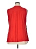 Alfani 100% Polyester Red Sleeveless Blouse Size 1X - photo 2