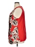 Alfani 100% Polyester Red Sleeveless Blouse Size 1X - photo 5