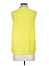 5/48 100% Polyester Color Block Yellow Sleeveless Blouse Size S - photo 2