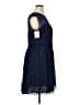 Boden 100% Viscose Solid Blue Cocktail Dress Size 16 - photo 4