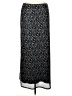 No Boundaries Print Black Casual Skirt Size XL - photo 1